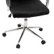 Καρεκλα γραφειου josef hm1181.04 μαυρο βελουδο-inox βαση 58x61x105-113yεκ. **
