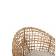Πολυθρονα ento hm9814 rattan σε φυσικο-μπεζ μαξιλαρι 85x75x67yεκ. **