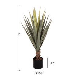 Διακοσμητικο συνθετικο φυτο hm7986 sisal agave σε γλαστρα φ15,5x14,5-96υεκ. ** Διακοσμητικο συνθετικο φυτο hm7986 sisal agave σε γλαστρα φ15,5x14,5-96υεκ. **