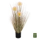 Διακοσμητικο συνθετικο φυτο hm4016 dandelion/grass σε γλαστρα φ9,5x9-62υεκ. **