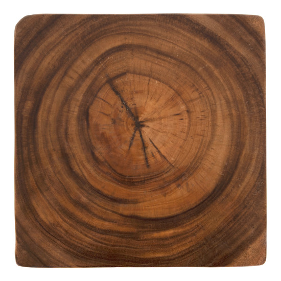 Σκαμπο gebo hm9754 τετραγωνο απο ξυλο suar σε καρυδι 35x35x46,5y εκ. ** Σκαμπο gebo hm9754 τετραγωνο απο ξυλο suar σε καρυδι 35x35x46,5y εκ. **