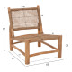 Καρεκλα londer hm5986 ξυλο teak σε φυσικο και συνθετικο rattan 63x77x77υεκ. ** Καρεκλα londer hm5986 ξυλο teak σε φυσικο και συνθετικο rattan 63x77x77υεκ. **