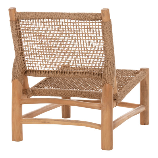 Καρεκλα londer hm5986 ξυλο teak σε φυσικο και συνθετικο rattan 63x77x77υεκ. ** Καρεκλα londer hm5986 ξυλο teak σε φυσικο και συνθετικο rattan 63x77x77υεκ. **