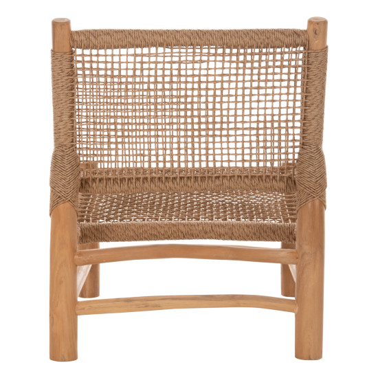 Καρεκλα londer hm5986 ξυλο teak σε φυσικο και συνθετικο rattan 63x77x77υεκ. ** Καρεκλα londer hm5986 ξυλο teak σε φυσικο και συνθετικο rattan 63x77x77υεκ. **