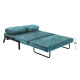 Καναπεσ κρεβατι constance hm3079.15 βελουδο menta 2½ θεσιοσ 151x92x66υεκ. **