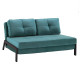 Καναπεσ κρεβατι constance hm3079.15 βελουδο menta 2½ θεσιοσ 151x92x66υεκ. **