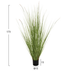 Διακοσμητικο συνθετικο φυτο hm4017 bristlegrass σε γλαστρα 173υεκ. ** Διακοσμητικο συνθετικο φυτο hm4017 bristlegrass σε γλαστρα 173υεκ. **
