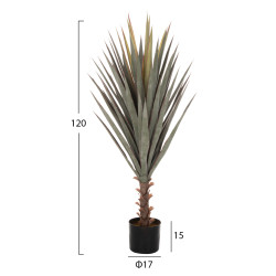 Διακοσμητικο συνθετικο φυτο hm7987 sisal agave σε γλαστρα 120υεκ. ** Διακοσμητικο συνθετικο φυτο hm7987 sisal agave σε γλαστρα 120υεκ. **