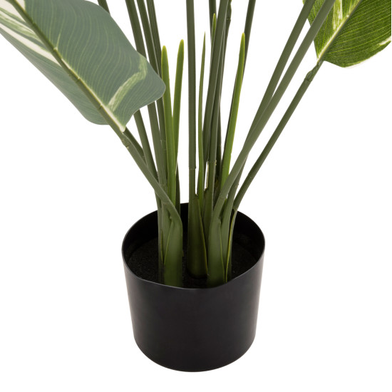 Διακοσμητικο συνθετικο φυτο hm7997 calathea σε γλαστρα 140υεκ. **