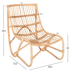 Πολυθρονα grinn hm9815.01 ραβδοι rattan σε φυσικο 56,5x73,5x79,5υ εκ. ** Πολυθρονα grinn hm9815.01 ραβδοι rattan σε φυσικο 56,5x73,5x79,5υ εκ. **
