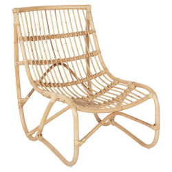 Πολυθρονα grinn hm9815.01 ραβδοι rattan σε φυσικο 56,5x73,5x79,5υ εκ. **