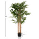 Διακοσμητικο συνθετικο φυτο hm4003 bamboo σε γλαστρα 155υεκ. **