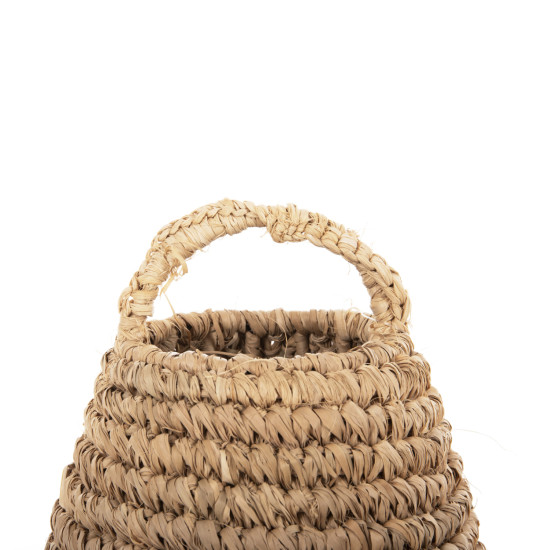 Φωτιστικο οροφησ κρεμαστο hm4033 rattan σε φυσικο φ103x84,5-106yεκ. **