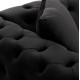 Καναπεσ τ.chesterfield mobar hm3262.04 μαυρο βελουδο-μεταλλικα ποδια 154x85x68υεκ **