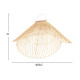Φωτιστικο οροφησ κρεμαστο hm7878.02 rattan σε φυσικο χρωμα φ58,5x31yεκ **