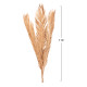 DECORATIVE DRIED 3-LEAF SET OF PALM TREE HM7958 GOLD 110Hcm. **