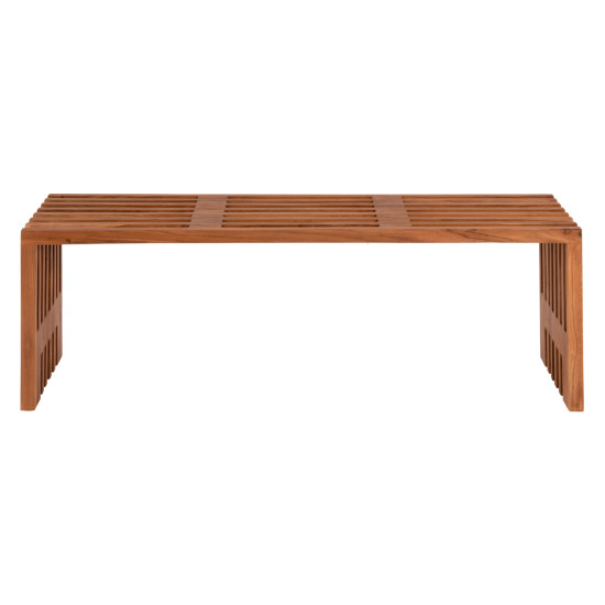 Παγκακι nya hm9829 μασιφ ξυλο teak σε φυσικο 139,5x34,5x48,5υεκ. **