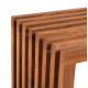 Παγκακι nya hm9829 μασιφ ξυλο teak σε φυσικο 139,5x34,5x48,5υεκ. **