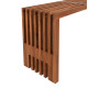 Παγκακι nya hm9829 μασιφ ξυλο teak σε φυσικο 139,5x34,5x48,5υεκ. **