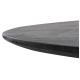 Τραπεζι τραπεζαριασ frantz hm9457.12 μασιφ mindi ξυλο σε μαυρο φ150x75υεκ **