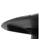 Τραπεζι τραπεζαριασ frantz hm9457.12 μασιφ mindi ξυλο σε μαυρο φ150x75υεκ **