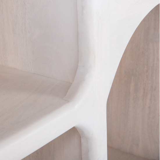Μπουφεσ handyr hm9705 μασιφ ξυλο mango σε λευκο χρωμα 165x35x75yεκ. **