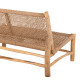 Σαλονι εξωτ. χωρου 4τμχ londer hm11957 μασιφ teak-συνθ.rattan-φυσικο **