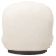 Πολυθρονα beany hm9591.06 εκρου μπουκλε υφασμα 85x82x77υ εκ. **