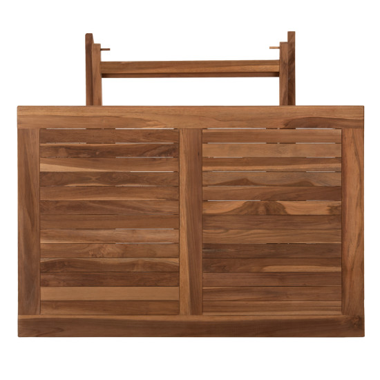 Σετ τραπεζαριασ εξωτ. χωρου 6τμχ kendall hm11954 μασιφ ξυλο teak φυσικο **