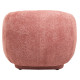 Πολυθρονα karpen hm9600.02 ροζ μπουκλε υφασμα 93x87x78υ εκ. **