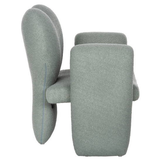 Πολυθρονα hartt hm9777.07 φυστικι teddy υφασμα 84x74x87yεκ. **