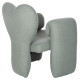 Πολυθρονα hartt hm9777.07 φυστικι teddy υφασμα 84x74x87yεκ. **