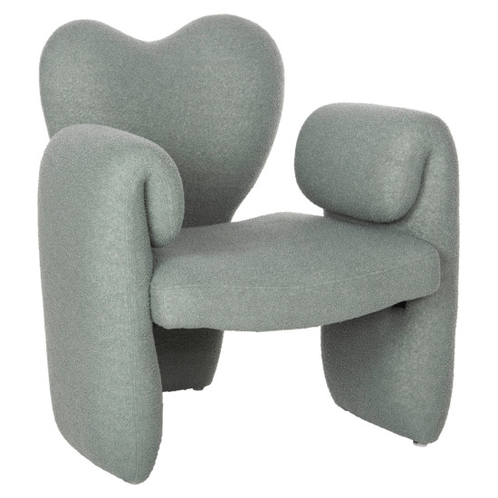 Πολυθρονα hartt hm9777.07 φυστικι teddy υφασμα 84x74x87yεκ. **