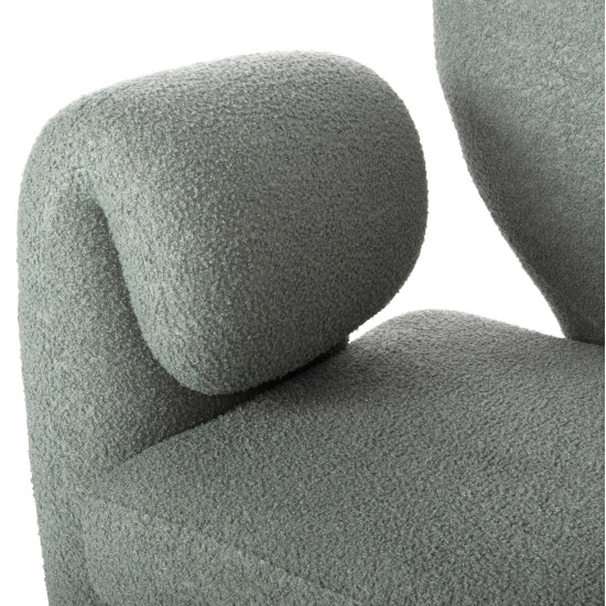 Πολυθρονα hartt hm9777.07 φυστικι teddy υφασμα 84x74x87yεκ. **