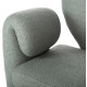 Πολυθρονα hartt hm9777.07 φυστικι teddy υφασμα 84x74x87yεκ. **