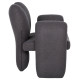 Πολυθρονα hartt hm9777.01 γκρι teddy υφασμα 84x74x87yεκ. **
