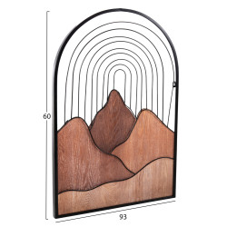 Διακοσμητικο τοιχου hm4220 διαφορεσ αποχρωσεισ ξυλου-μαυρο μεταλλο 60x3,5x93υεκ. ** Διακοσμητικο τοιχου hm4220 διαφορεσ αποχρωσεισ ξυλου-μαυρο μεταλλο 60x3,5x93υεκ. **
