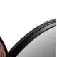 Καθρεπτησ τοιχου στρογγυλοσ davion hm4217 mdf-black metal 123x5x63υεκ. **