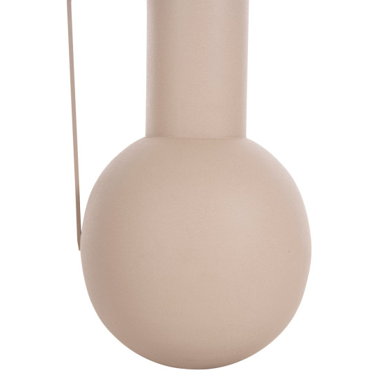 Διακοσμητικο bazo flagon hm4259.01 μεταλλο σε εκρου φ34x54υ εκ. **