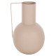 Διακοσμητικο bazo flagon hm4259.01 μεταλλο σε εκρου φ34x54υ εκ. **