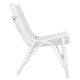 Καρεκλα εξωτ.χωρου cellion hm9812.03 ραβδοι rattan σε λευκο χρωμα 76x72x83υεκ. **