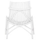 Καρεκλα εξωτ.χωρου cellion hm9812.03 ραβδοι rattan σε λευκο χρωμα 76x72x83υεκ. **
