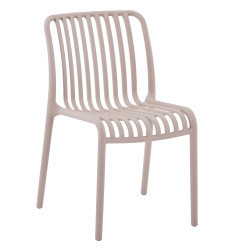 Καρεκλα εξωτ.χωρου convee hm6104.04 καπουτσινο πολυπροπυλενιο 48x56x79yεκ. **