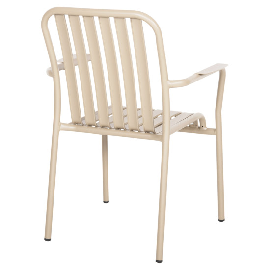 Πολυθρονα αλουμινιου rachel hm6088.04 σαμπανι 63x58x85υεκ. **