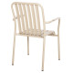Πολυθρονα αλουμινιου rachel hm6088.04 σαμπανι 63x58x85υεκ. **
