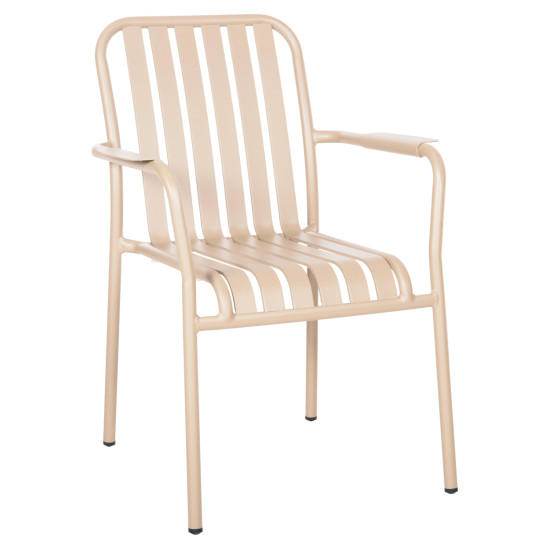 Πολυθρονα αλουμινιου rachel hm6088.04 σαμπανι 63x58x85υεκ. **