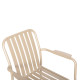 Πολυθρονα αλουμινιου rachel hm6088.04 σαμπανι 63x58x85υεκ. **