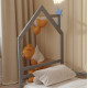 Κρεβατι παιδικο houser hm676.05 τ.montessori ξυλο πευκο γκρι- 190x90εκ **