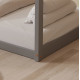 Κρεβατι παιδικο pepe hm677.05 τ.montessori ξυλο πευκο γκρι- 190x90εκ **