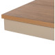 Παγκακι αλουμινιου tawnee hm6038.04 σαμπανι-polywood καθισμα φυσικο 150x36x45υεκ. **